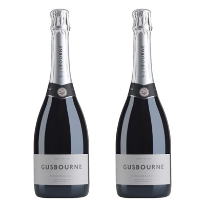 Gusbourne Blanc De Blancs ESW 75cl Twin Set
